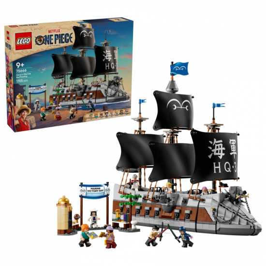 Klocki One Piece 75646 Okręt Garpa