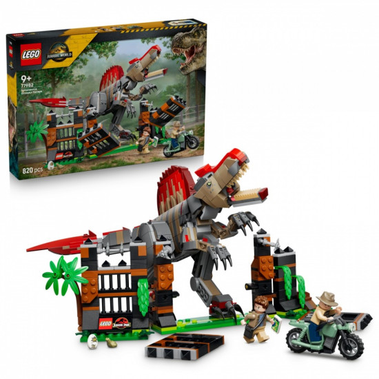 Klocki Jurassic World 77982 Ucieczka spinozaura