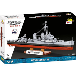 Klocki USS Kidd DD-661 