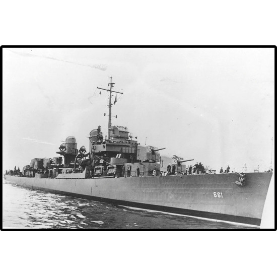 Klocki USS Kidd DD-661 