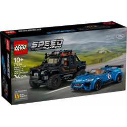 Klocki Speed Champions 77264 Jaguar Project 7 i Land Rover Defender