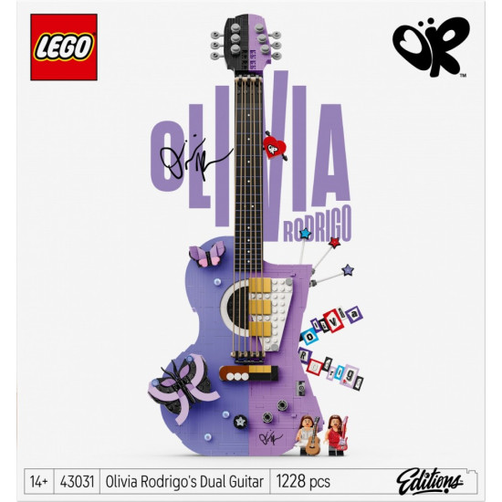 Klocki Editions Music 43031 Podwójna gitara Olivii Rodrigo