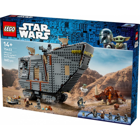 Klocki Star Wars 75453 Piaskoczołg wędrownych Jawów i bagnorożec