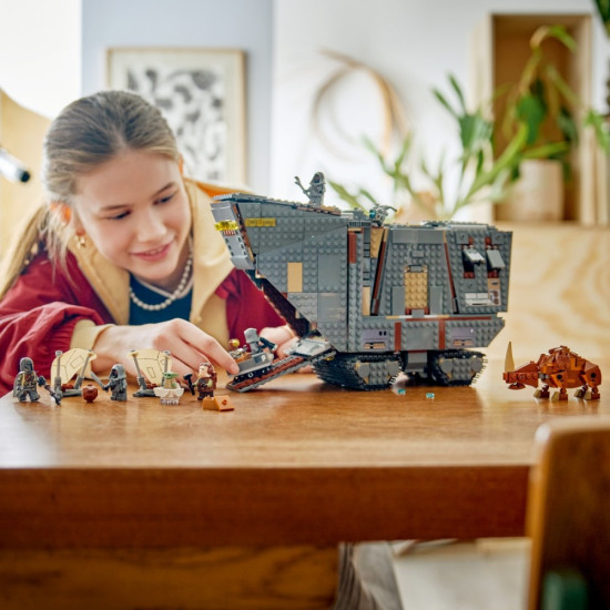 Klocki Star Wars 75453 Piaskoczołg wędrownych Jawów i bagnorożec