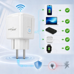 Zdalnie sterowane gniazdko Wi-fi Tuya GB735 W 