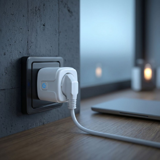 Zdalnie sterowane gniazdko Wi-fi Tuya GB735 W 