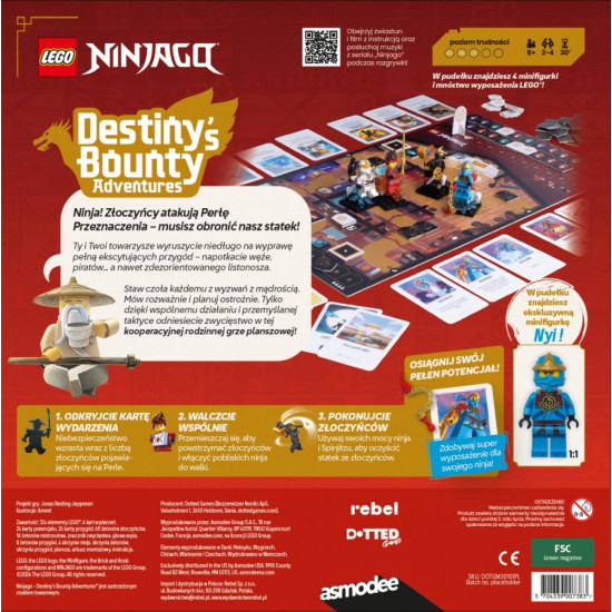 Gra NINJAGO: Przygody Perły Przeznaczenia 