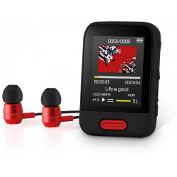 Odtwarzacz MP3 NP4 SFP 7716BK 16GB Bluetooth wyświetlacz 1,8 cali