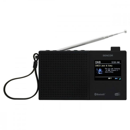 Radio cyfrowe DAB+,FM RDS SRD 7790B LCD 2,4 Bluetooth Akumulator 