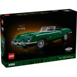 Klocki Icons 11381 Jaguar E-Type