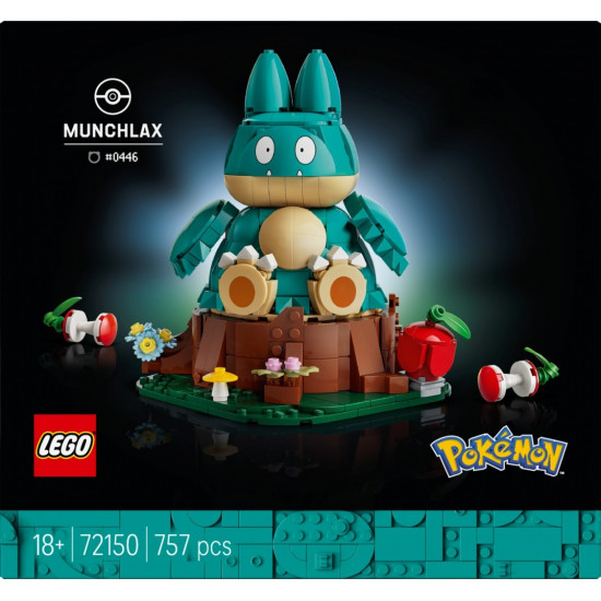 Klocki Pokemon 72150 Munchlax
