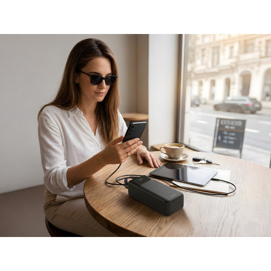 Powerbank 50000 mAh czarny BA-14