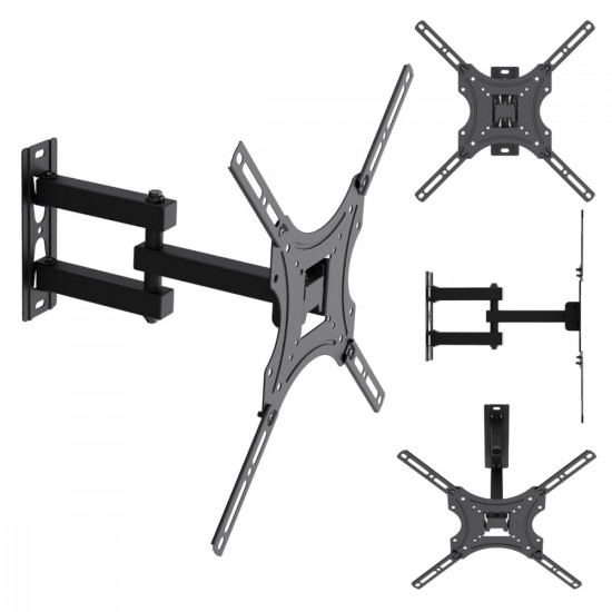Uchwyt do TV czarny max 25 kg MC-190 
