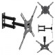 Uchwyt do TV czarny max 25 kg MC-190 