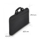 Torba do laptopa hardcase 16,2 cala czarna 