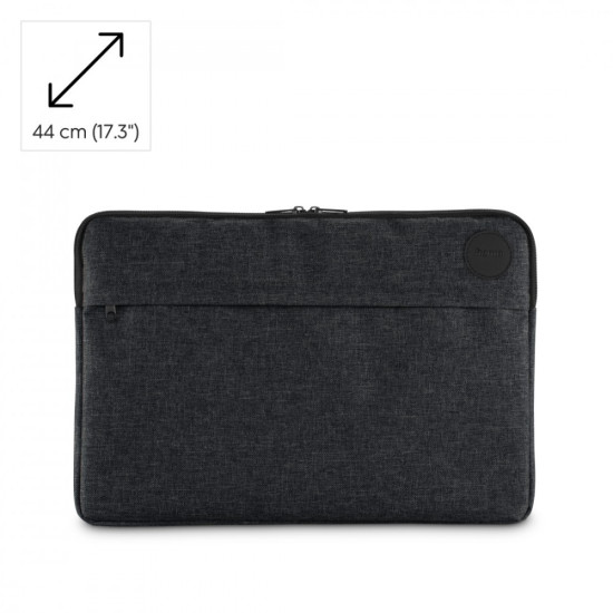 Etui do laptopa genua 17,3 cala czarne 