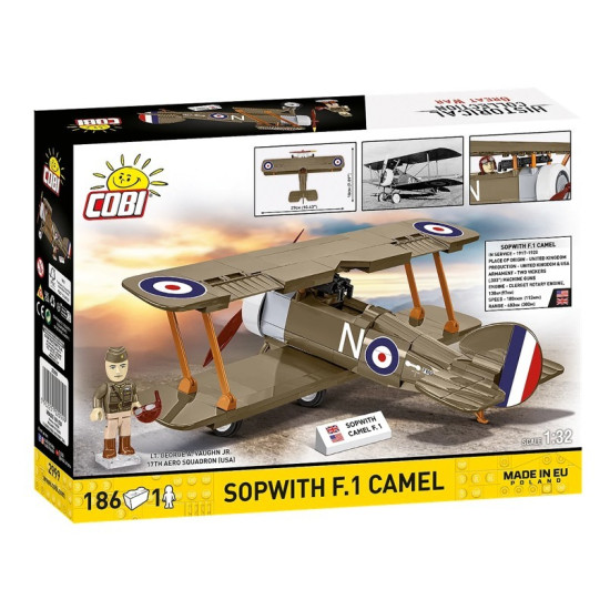 Klocki Sopwith F.1 Camel 