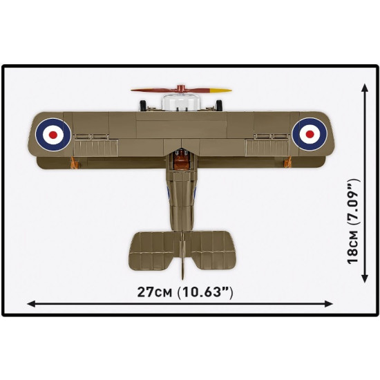 Klocki Sopwith F.1 Camel 