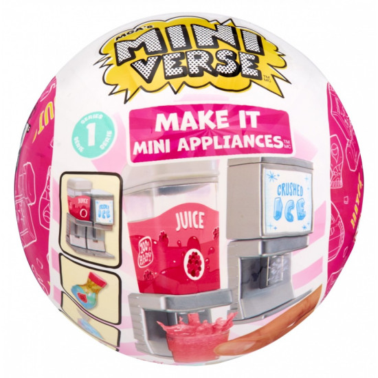 Figurki Miniverse Make It Mini dystrybutor do soków 