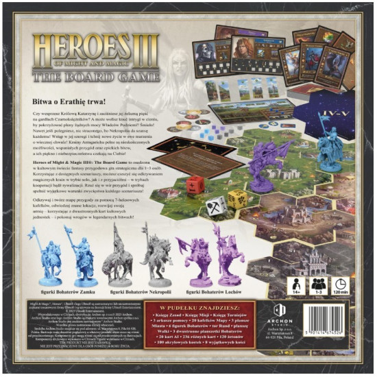 Gra planszowa Heroes of Might and MagicIII
