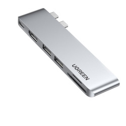 HUB 2x USB-C 1x USB-C HDMI 2xU SB SD MicroSD 