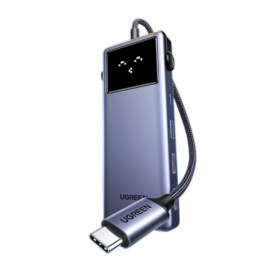 HUB USB3.0 3XUSB 1XUSB-C 1XHDMI RJ45 LED