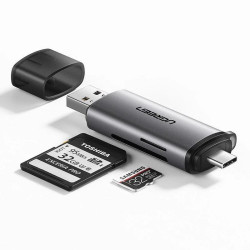 Czytnik kart USB 3.0 + USB-C SD I microSD 