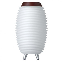 Lampa LED z głośnikiem i coolerem Synergy 35 biała