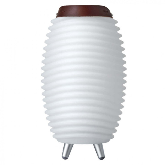 Lampa LED z głośnikiem i coolerem Synergy 35 biała