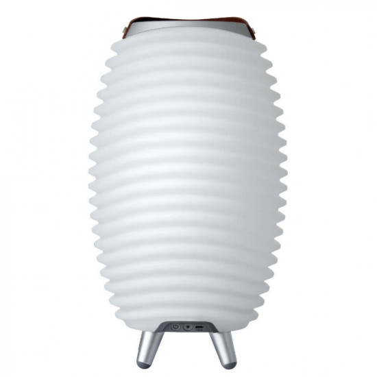 Lampa LED z głośnikiem i coolerem Synergy 35 biała