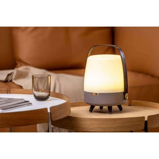 Lampa przenośna z głośnikiem Lite-Up Play Mini zielona