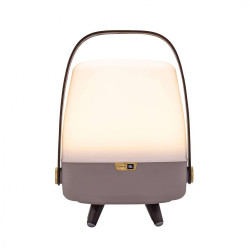Lampa przenośna z głośnikiem Lite-Up Play Mini szara