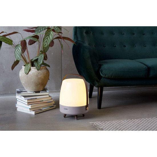 Lampa przenośna z głośnikiem Lite-Up Play zielona