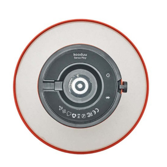Lampa przenośna z głośnikiem Sensa Play pomarańczowa