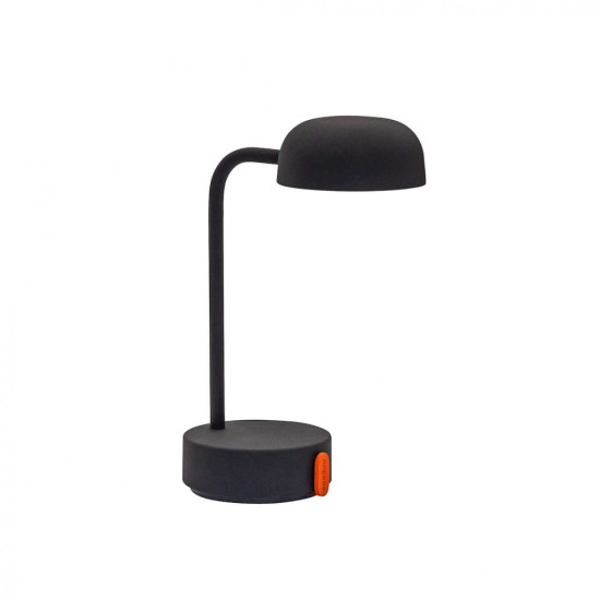 Lampa przenośna akumulatorowa FOKUS szara