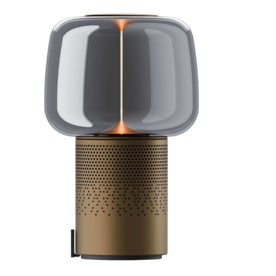 Lampa przenośna z głośnikiem  Serena Play brązowa
