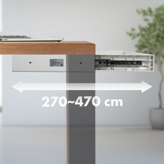 Płaska szuflada podbiurkowa ER-302 W 