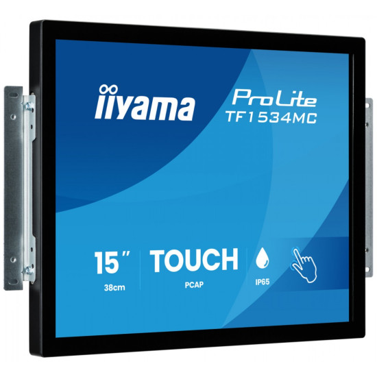 Monitor 15 cali TF1534MC-B8X TN,POJ.10pkt.HDMI,DP,VGA,4:3,IP65,7H,USB