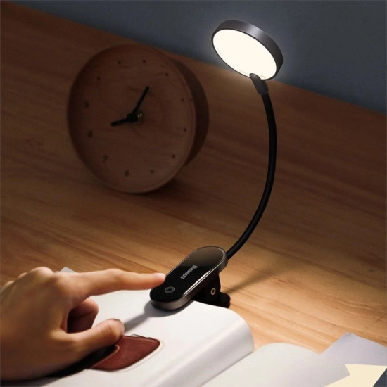 Lampka akumulatorowa z klipsem USB 3W MINI CLIP