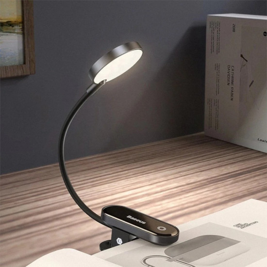 Lampka akumulatorowa z klipsem USB 3W MINI CLIP