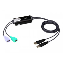 2-Port USB Boundless KM KVM Switch  CS62KM-AT 