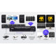 *4-Port USB 3.0 8K DP Dual Display KVMP Switch 