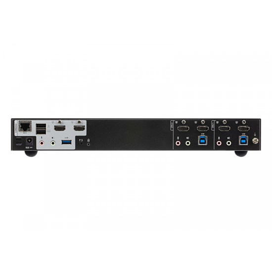 *2-Port USB3.0 4K HDMI Dual Display KVMP Switch 