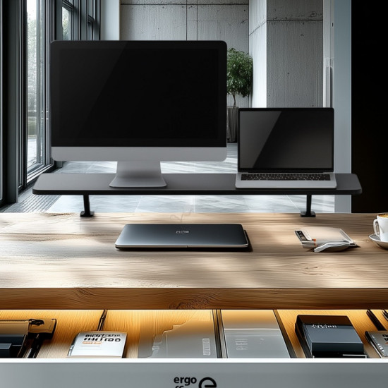 Półka na monitor do blatu Ergo Office ER-409 