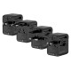World Travel Adapter GaN 45W UK/EU/US/AU czarny