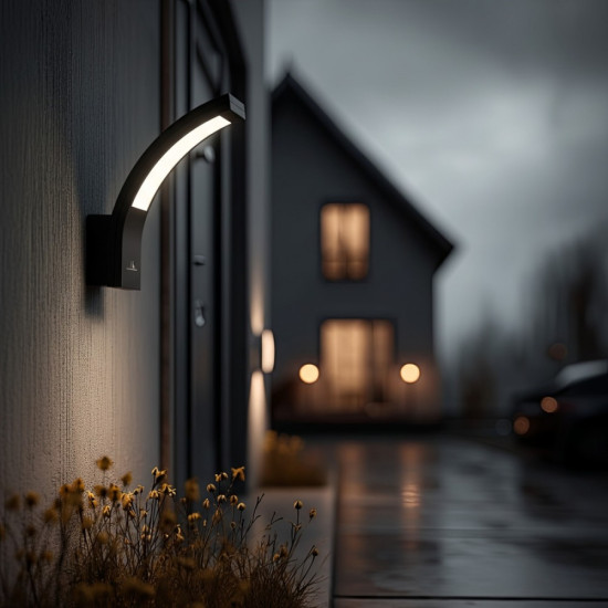 Lampa LED z czujnikiem ruchu MCE244 GR 