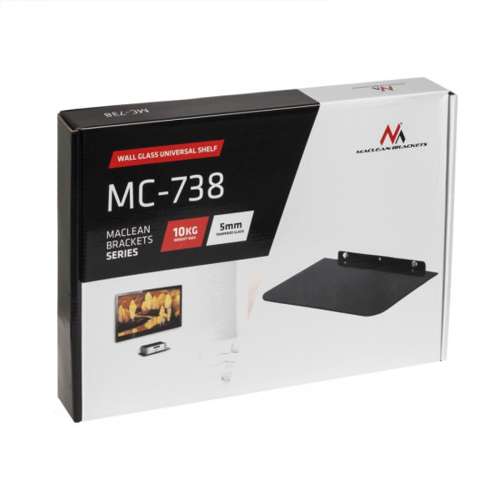 Półka pod DVD pojedyńcza MC-738 do 10kg