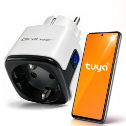 Inteligentne gniazdko Wi-Fi 16A | timer | watomierz | Tuya 