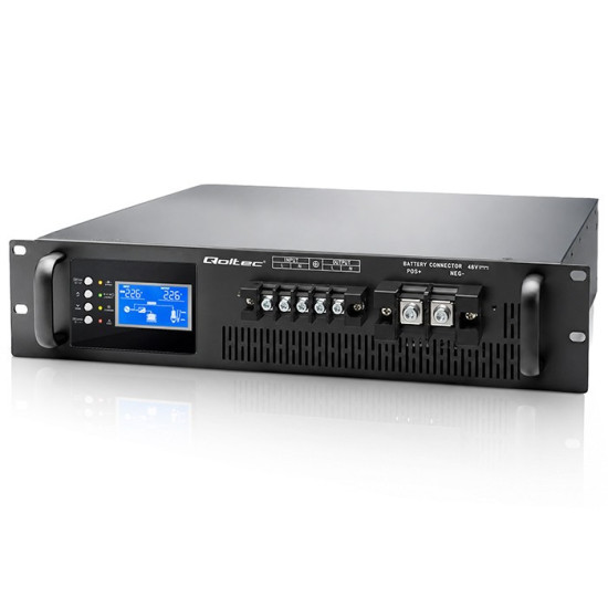 UPS Pure Sine Wave do RACK | 3kVA | 3000W | PF1.0 | LCD | EPO |  USB | On-line 