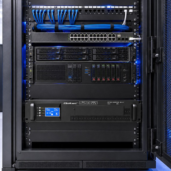 UPS Pure Sine Wave do RACK | 3kVA | 3000W | PF1.0 | LCD | EPO |  USB | On-line 